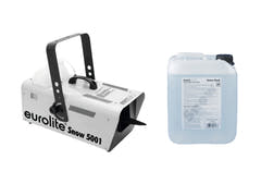 EUROLITE Set Snow 5001 machine à neige + liquide à neige 5l