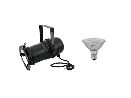 EUROLITE Ensemble PAR-30 Projecteur bk + PAR-30 230V SMD 11W E-27 LED 3000K