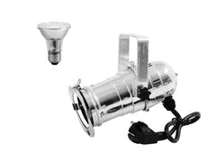EUROLITE Set PAR-20 Spot argent + PAR-20 230V SMD 6W E-27 LED 3000K