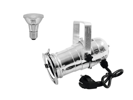 EUROLITE Ensemble PAR-20 Projecteur sil + PAR-20 230V SMD 6W E-27 LED 6500K