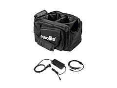 EUROLITE Set SB-14 Soft-Bag + Chargeur 4x AKKU Flat Light 1