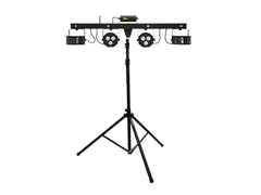EUROLITE Set de barres lumineuses LED KLS Laser Bar FX + stand de système d’enceinte M-4