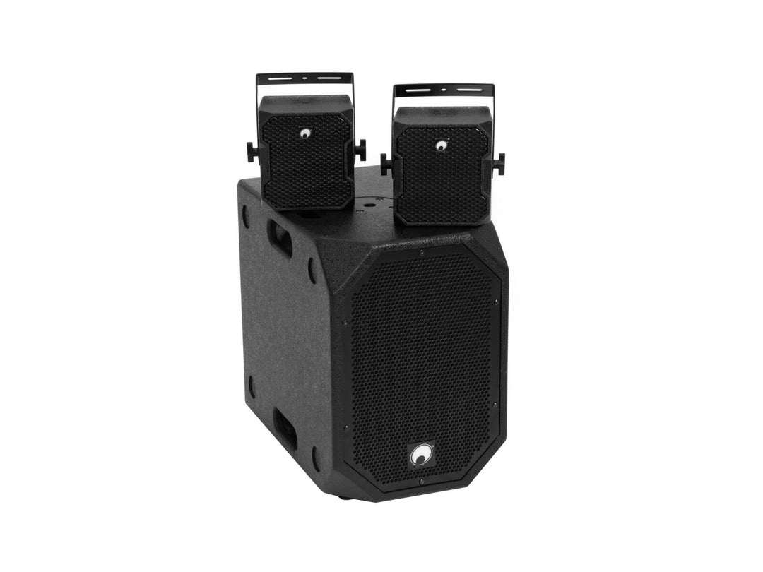 Ensemble OMNITRONIC BOB-10A bk + 2x BOB-4 bk