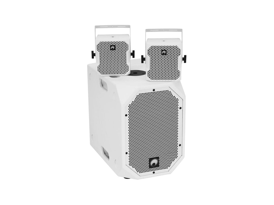 OMNITRONIC Kit BOB-10A wh + 2x BOB-4 wh