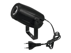 EUROLITE Boule à facettes 20cm avec moteur + LED PST-5 QCL Spot bk