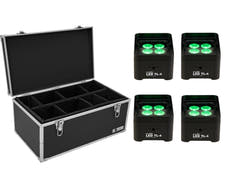 Kit EUROLITE 4x LED TL-4 Trusslight + étui