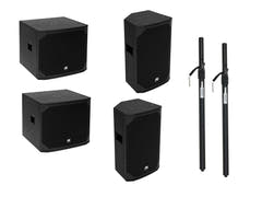 OMNITRONIC Set PA AZX actif M/L