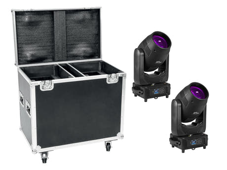 EUROLITE Ensemble 2x TMH XB-280 + Étui
