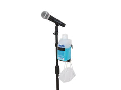 OMNITRONIC Set stand de microphone pour désinfectant, noir