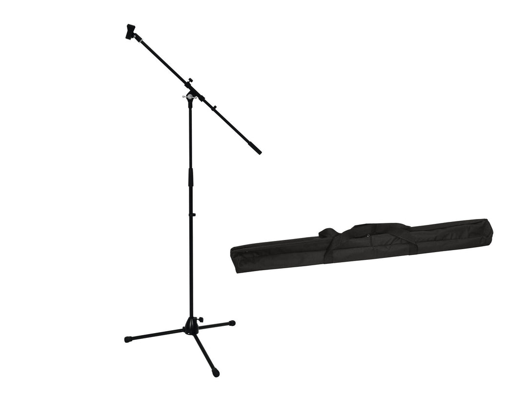 OMNITRONIC Set trépied de microphone avec perche PRO bk + bag