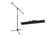 OMNITRONIC Set Microphone Tripod with Boom PRO bk + Bag