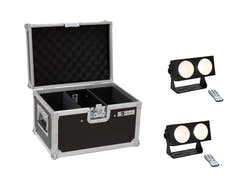 EUROLITE Set 2x barre LED CBB-2 COB WW + mallette