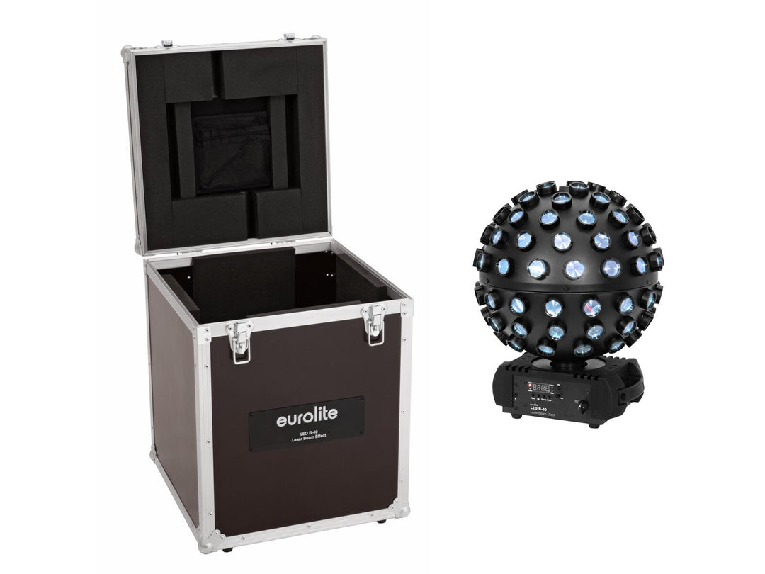 EUROLITE Set LED B-40 Laser Beam Effect + Étui