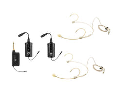 OMNITRONIC Set FAS TWO + 2x BP + 2x casque 660-690Mhz