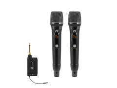 OMNITRONIC set FAS TWO + 2x microphones sans fil dynamiques. 660-690MHz