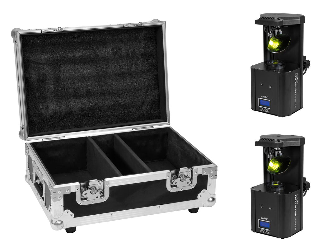 EUROLITE Set 2x LED TSL-350 Scan COB + Pack
