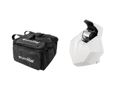 EUROLITE Set LED CAT-80 Beam Effect wh + sac souple