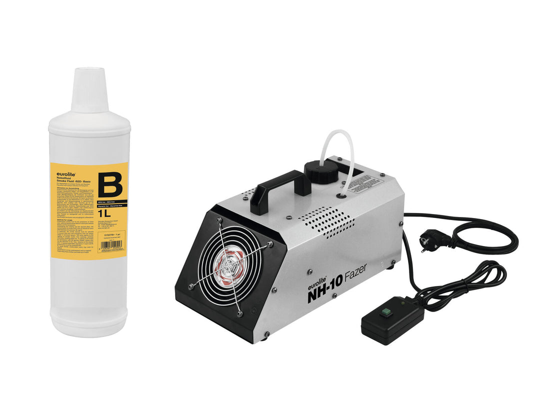 EUROLITE Set NH-10 + Liquide à fumée -B2D- 1l