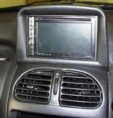 2-DIN Cadre pour Peugeot