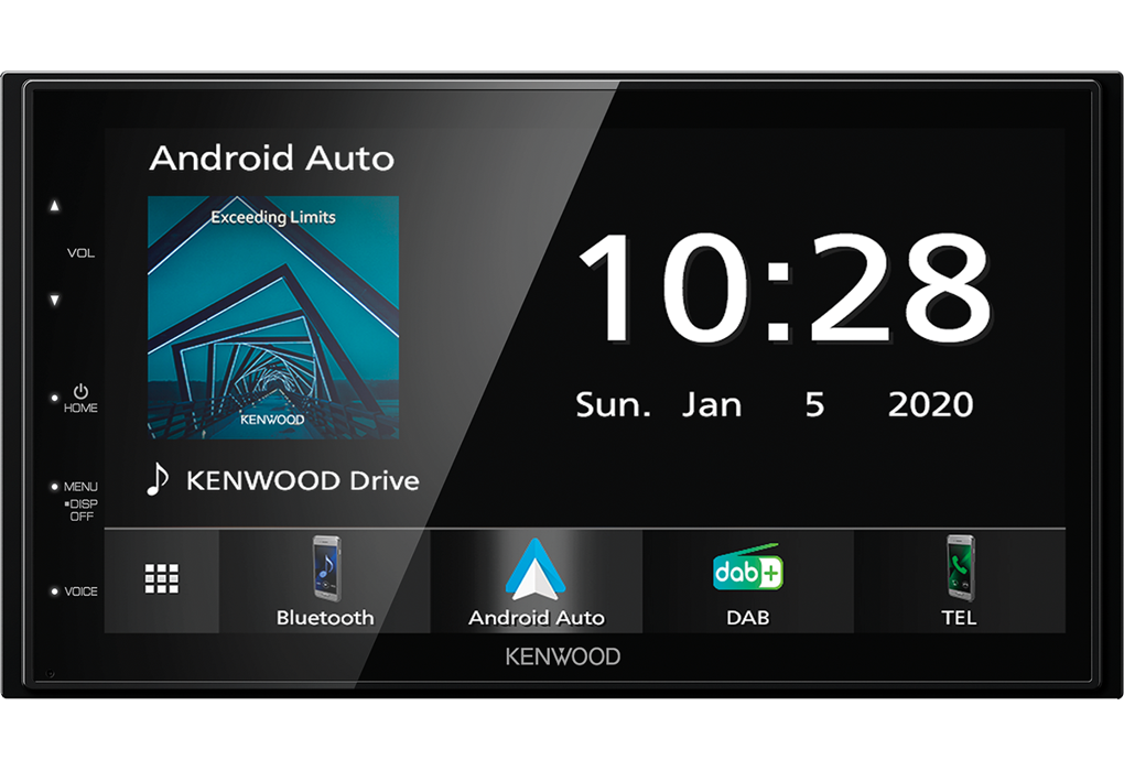 Kenwood DMX5020DABS Apple CarPlay, DAB+, Android Auto et Bluetooth