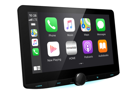 Kenwood DMX9720XDS Lecteur multimédia avec Apple CarPlay sans fil (10.1")
