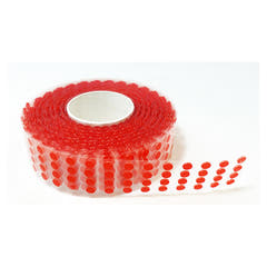 Pastille adhésive pour Parkone transparente - 1000 ensembles en rouleau