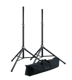 K&M - Supports de Haut-parleurs avec Sac Bundle (40kg, 1,9m)