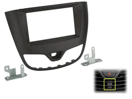21CT23VX63 Cadre 2-DIN pour Opel Karl 2017 -
