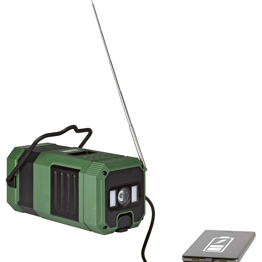 DABMAN OR 3 Radio extérieure DAB+/FM à piles avec Bluetooth