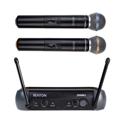 Renton Microphone Sans Fil (2 canaux)