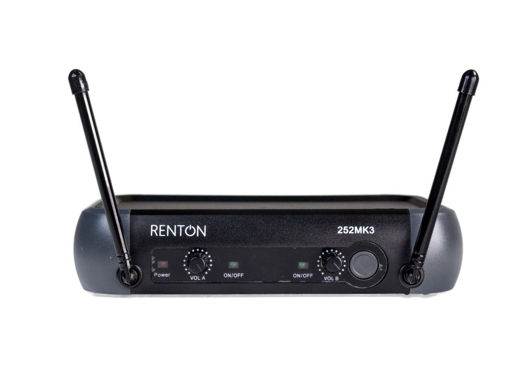 Renton Microphone Sans Fil (2 canaux)