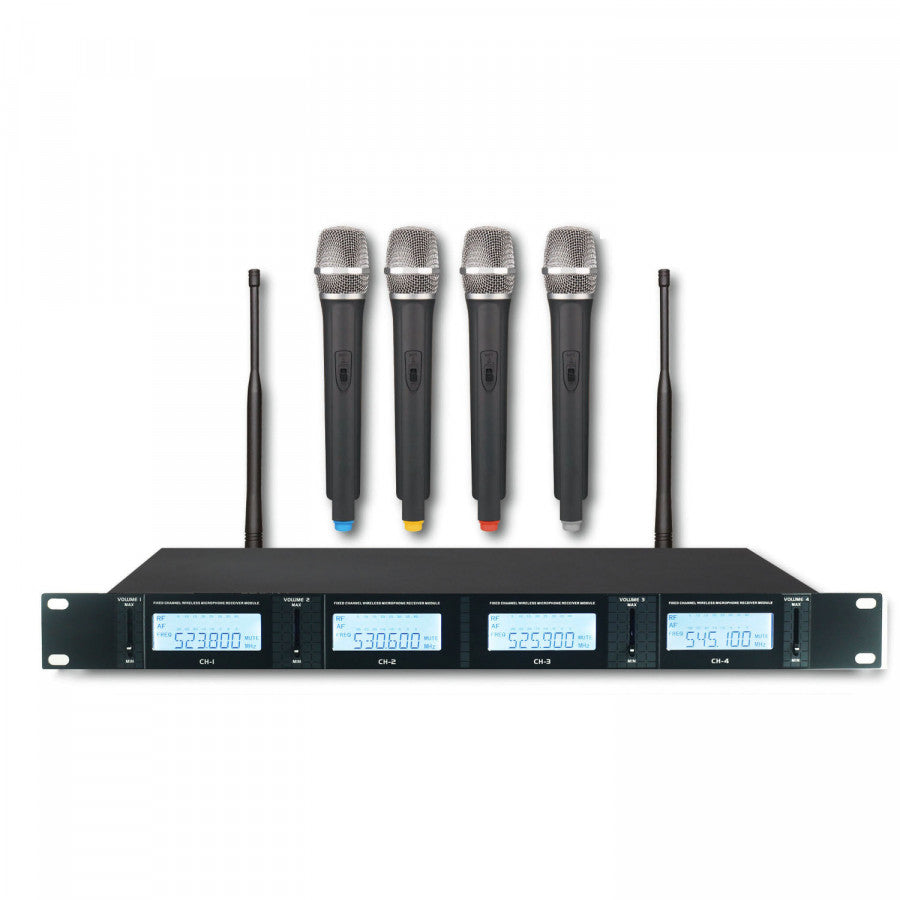 Renton Microphone sans fil (4 canaux)