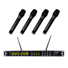 Renton Pro Microphones sans fil (4 canaux)