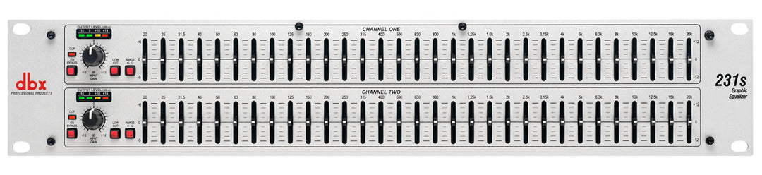 dbx 231S 2x 31 Bandes Égaliseur Graphique
