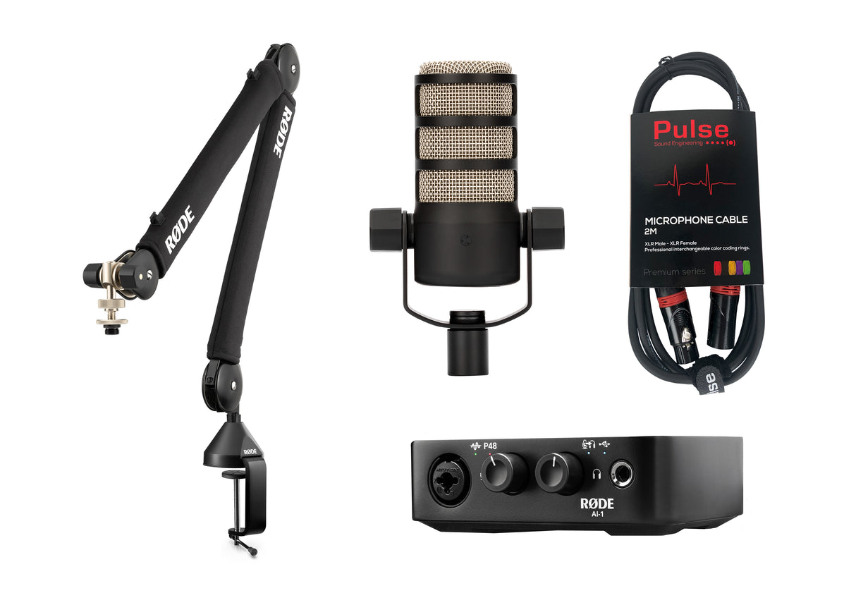 RØDE PodMic Gamer & Streamer Starter Pack
