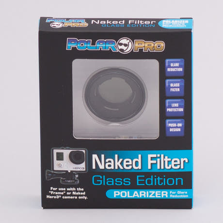 PolarPro Filtres en verre Hero4/3+/3 Naked Line/Polarizer pour drone