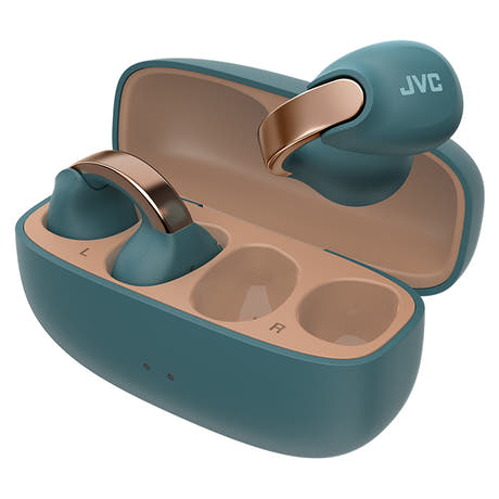 JVC Nearphones HA-NP1T Open Ear Headphones bleus