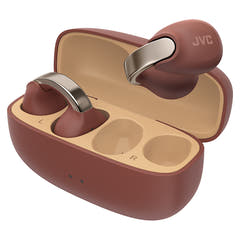 JVC Nearphones HA-NP1T Open Ear Headphones rouges