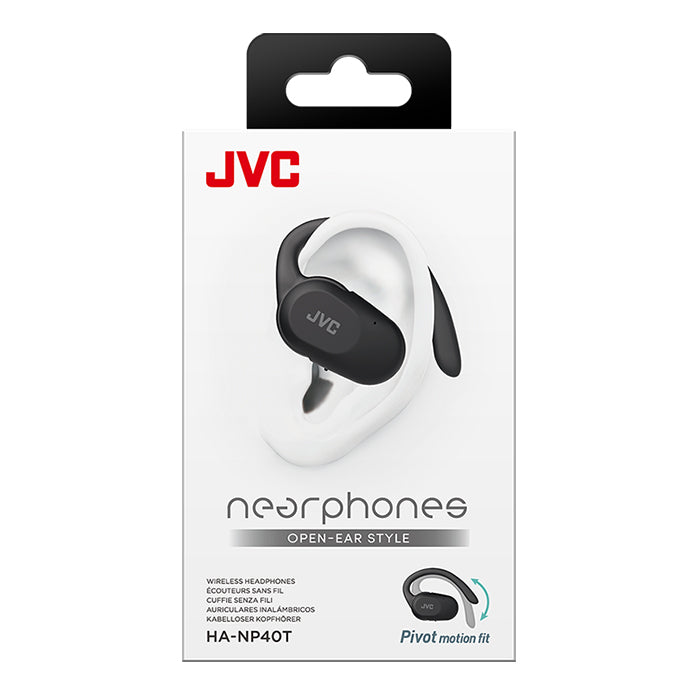 JVC Nearphones NP40T casque à oreilles ouvertes Noir
