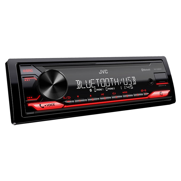 JVC KD-X282BT tuner RDS sans lecteur, profondeur 100mm