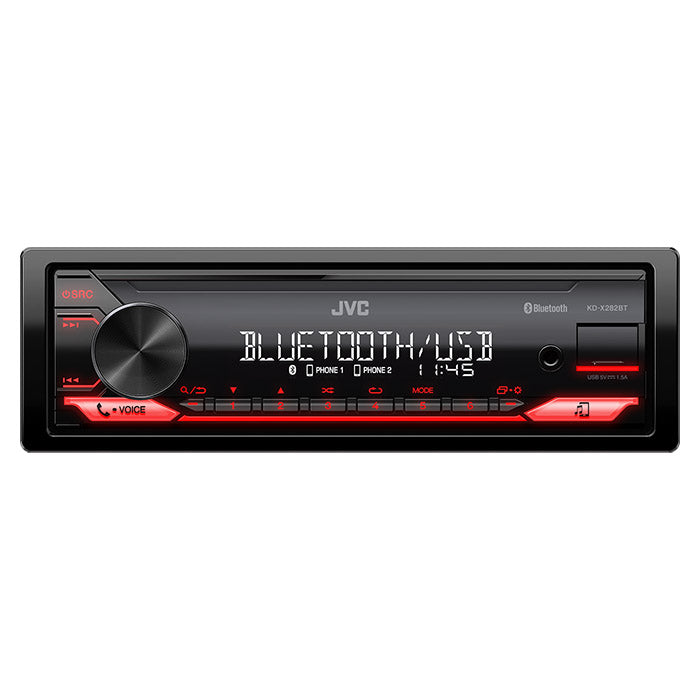 JVC KD-X282BT tuner RDS sans lecteur, profondeur 100mm