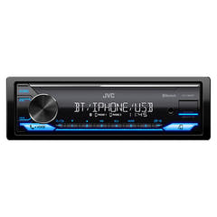 JVC KD-X382BT autoradio avec tuner RDS et Bluetooth 100mm