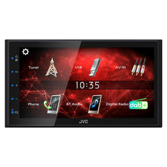 Autoradio 2-DIN JVC KW-M27DBT avec DAB+
