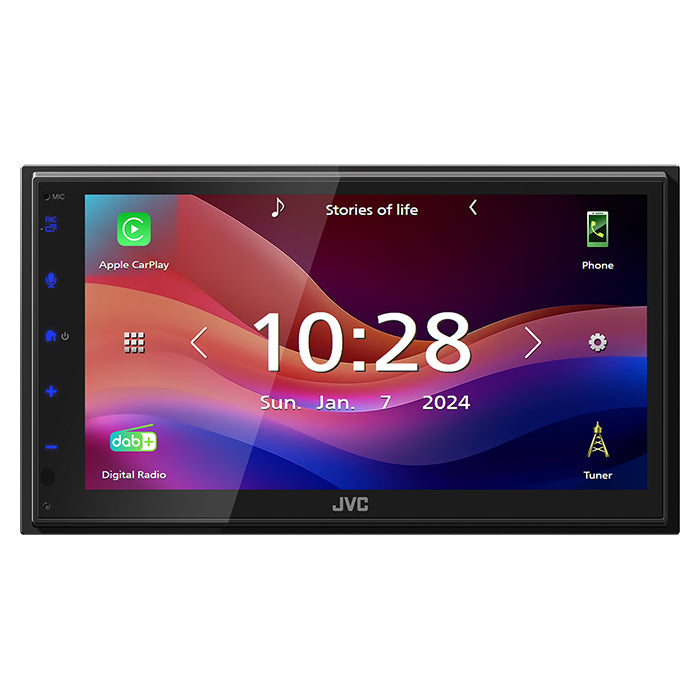 JVC KW-M695DBW autoradio Apple Carplay et Android Auto