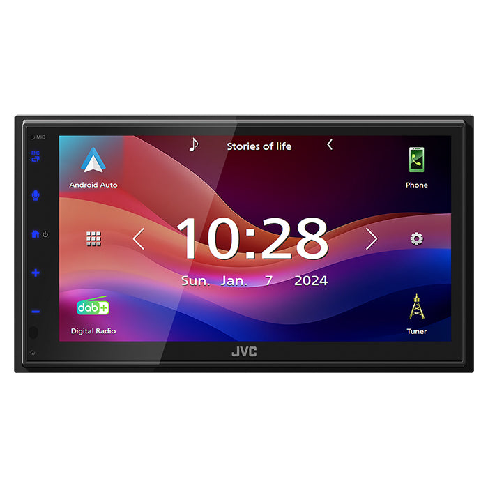 JVC KW-M695DBW autoradio Apple Carplay et Android Auto