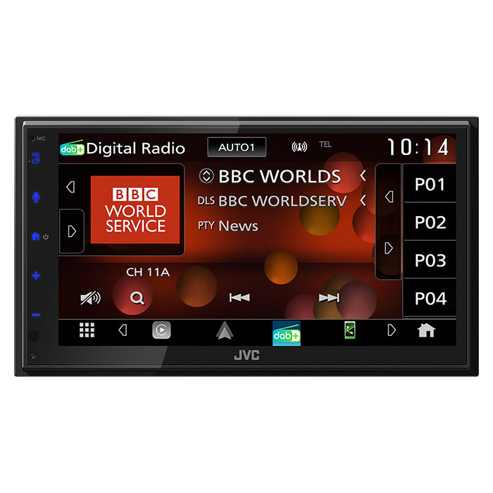 JVC KW-M695DBW autoradio Apple Carplay et Android Auto