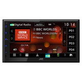 JVC KW-M695DBW autoradio Apple Carplay et Android Auto
