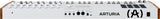 ARTURIA Keylab 49 mk3 Clavier MIDI (Blanc)