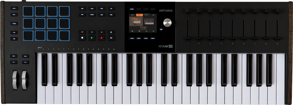 ARTURIA Keylab 49 mk3 Clavier MIDI (Noir)