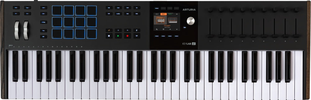 ARTURIA KeyLab 61 Mk3 Clavier MIDI (Noir)